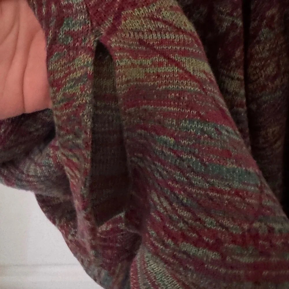 Soft Surroundings sz XL Womens Turtleneck Pulover Sweater Tunic Earthy Cozy Fall
